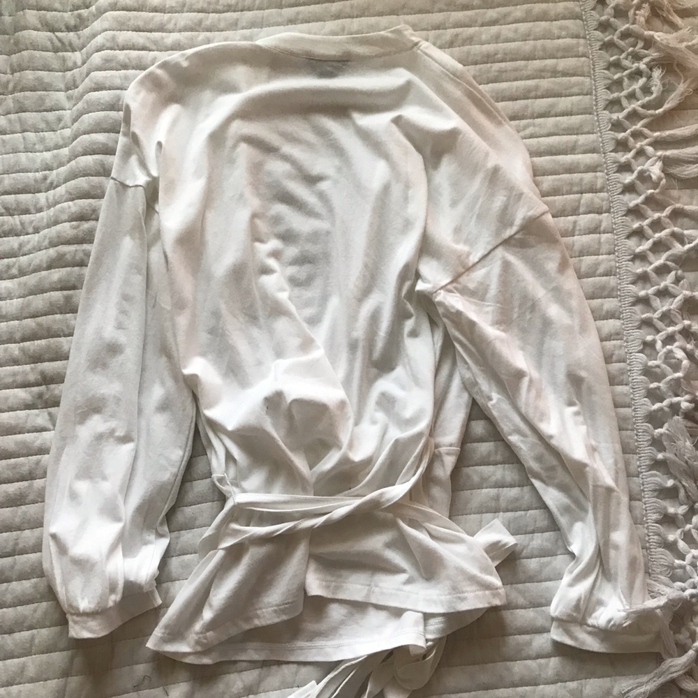 J. Crew wrap top